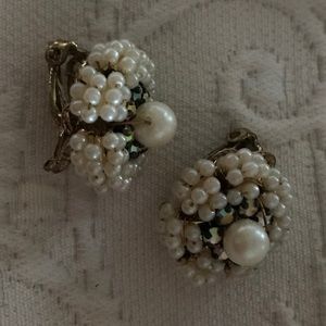 Truly Vintage and truly lovely clip on earrings